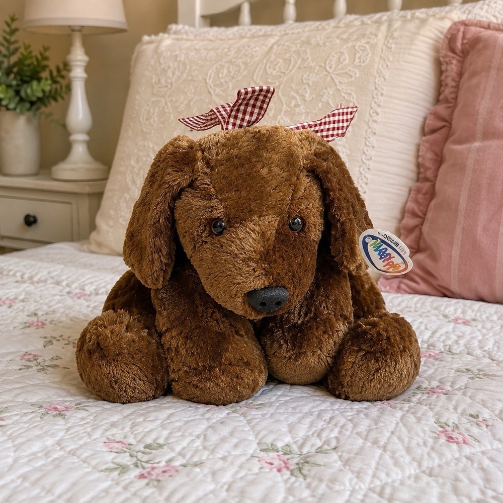 Vintage Mary Meyer Flip Flop Tobey Chocolate Lab Plush Dog NWT 48200